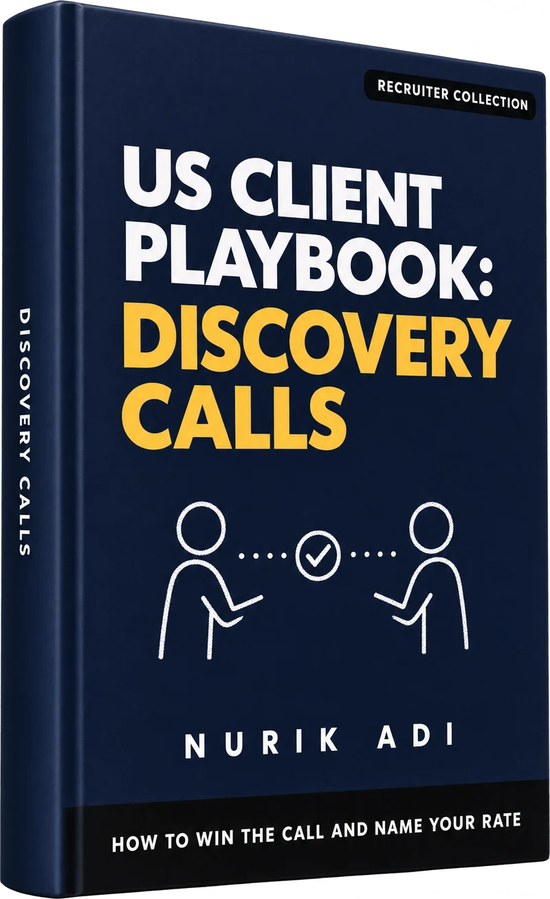 US Client Playbook: Discovery Calls, illustrative cover