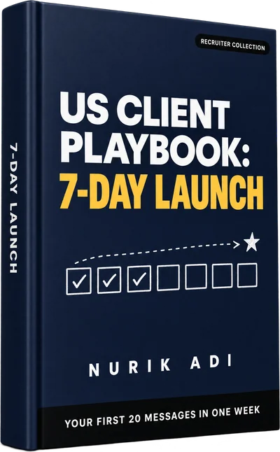 US Client Playbook: 7-Day Launch, illustrative cover