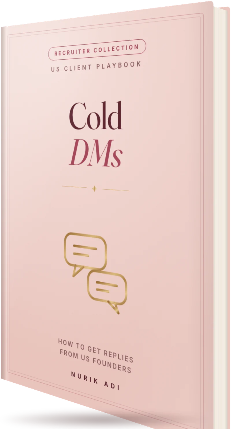 US Client Playbook: Cold DMs, illustrative cover