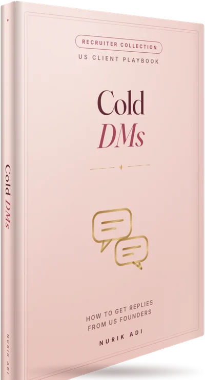 US Client Playbook: Cold DMs, illustrative cover